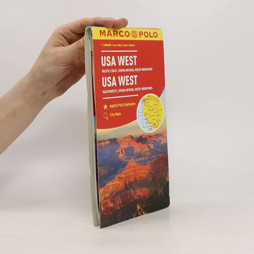 MairDuMont MARCO POLO Kontinentalkarte USA West 1:2 000 000