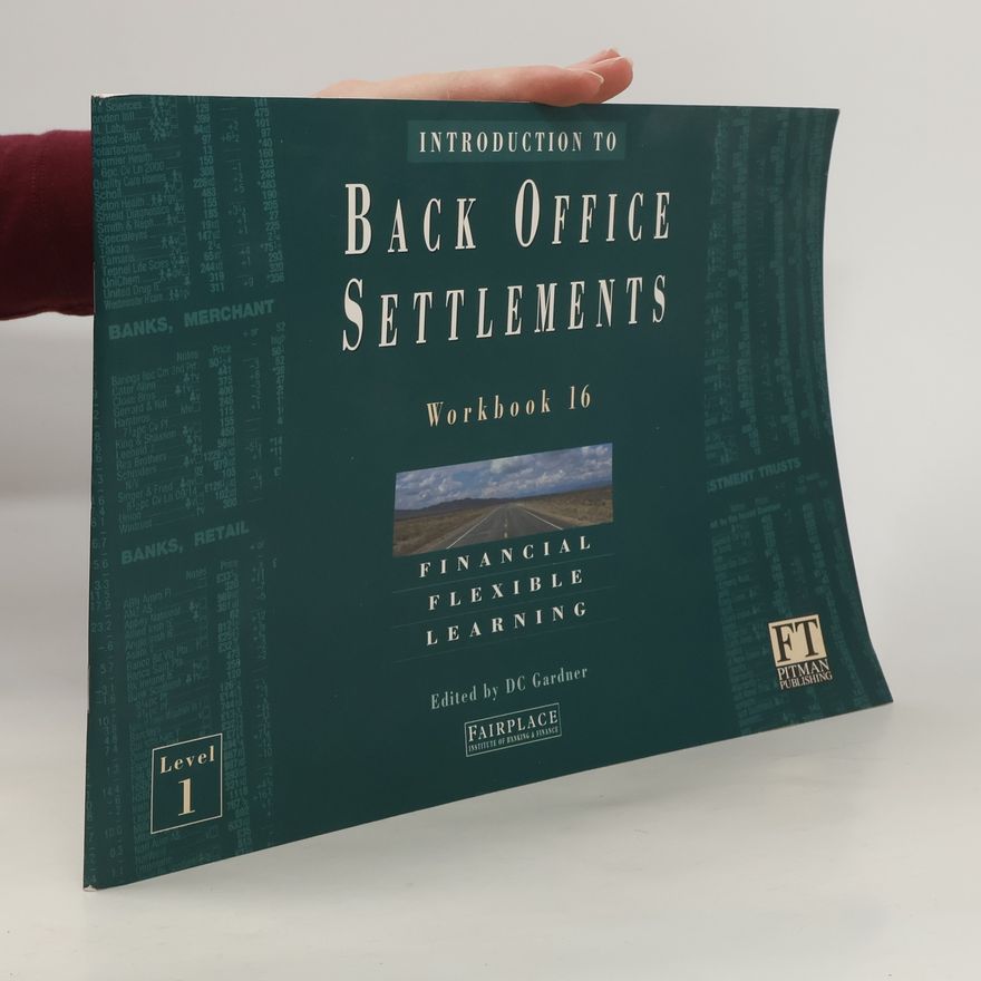 Colyn Gardner Introduction to Back Office Settlements