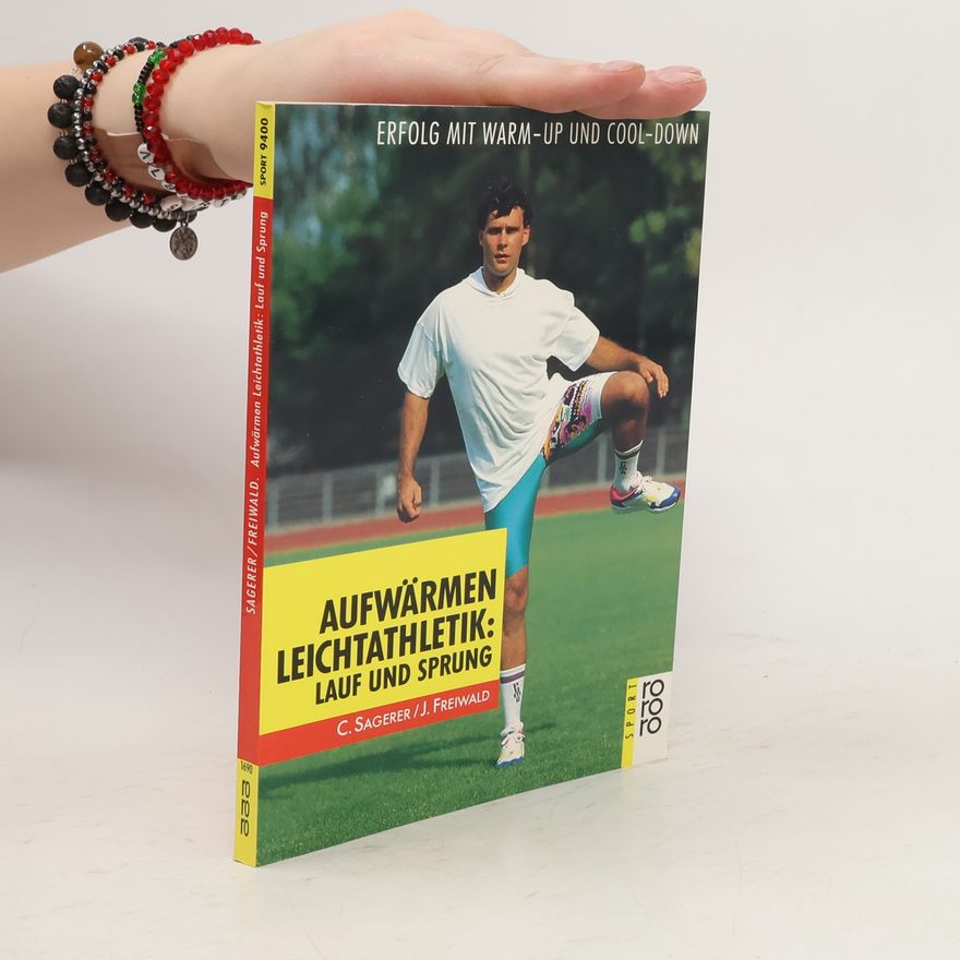 Clarissa Sagerer Aufwärmen Leichtathletik. Lauf und Sprung