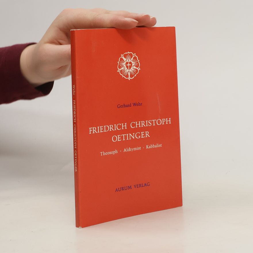 Gerhard Wehr Friedrich Christoph Oetinger