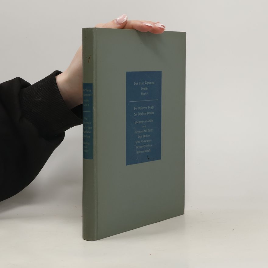Autorenkollektiv Das Neue Testament Deutsch Die kleineren Briefe des Apostels Paulus