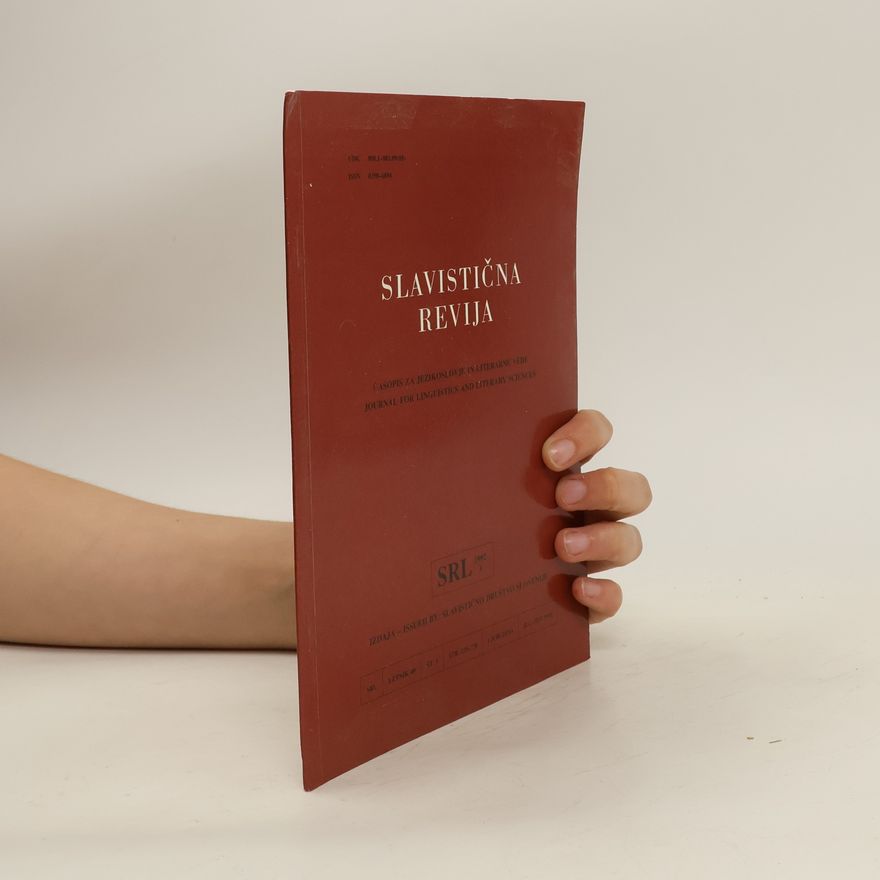 J. Toporišič Slavistična Revija