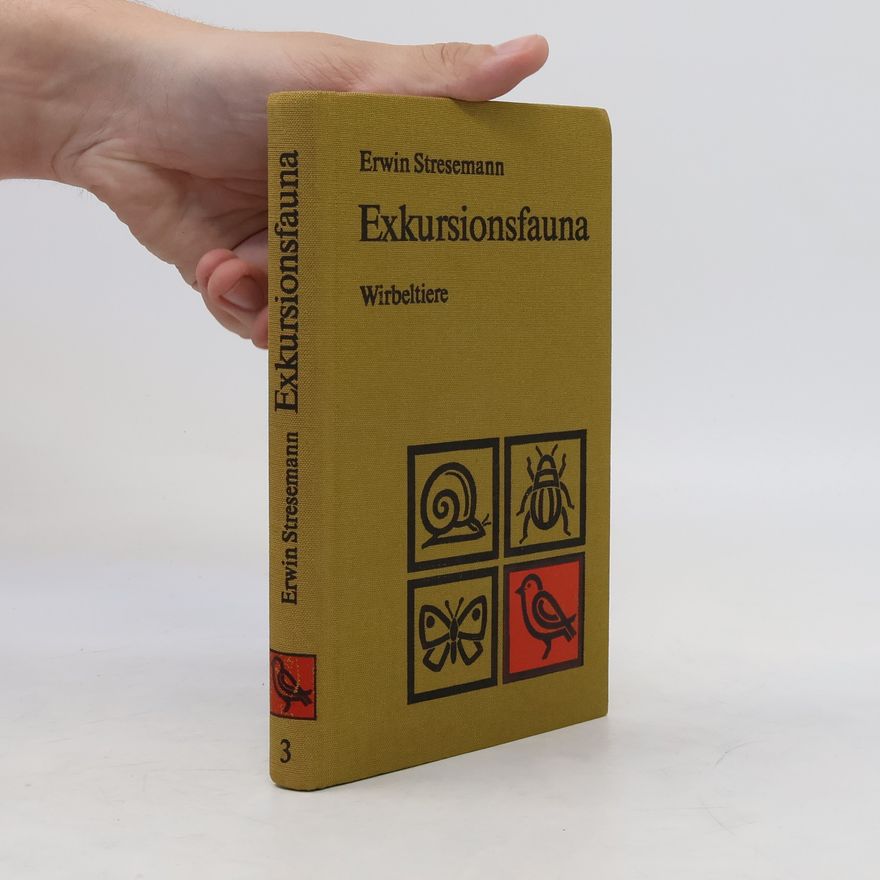 Erwin Stresemann Exkursionfauna für die Gebiete der DDR und der BRD