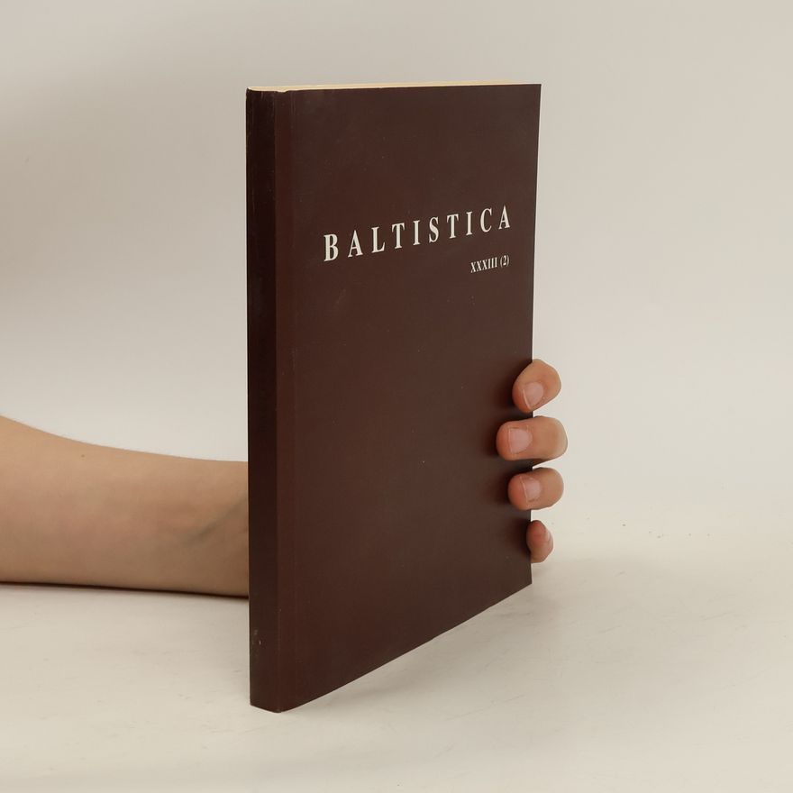 Kolektív autorov Baltistica XXXIII 2