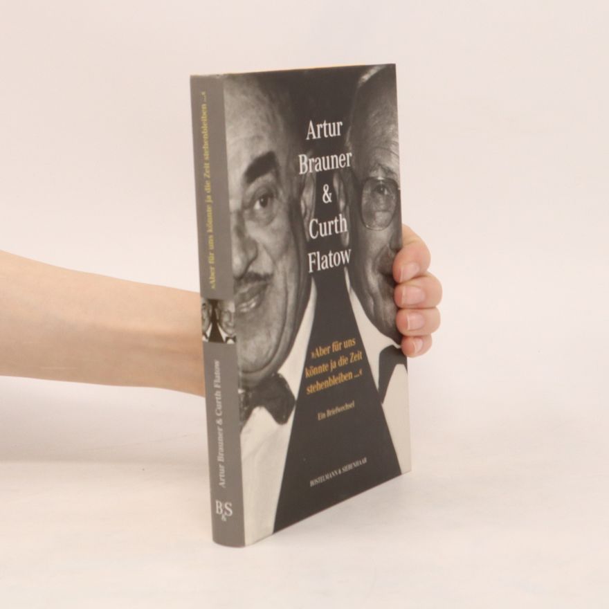 Artur Brauner "Aber für uns könnte ja die Zeit stehenbleiben ..."