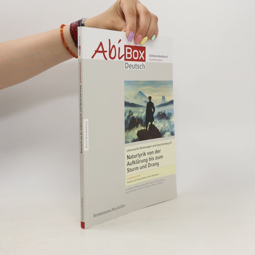 Various authors Literarische Strömungen und Epochenbegriff. Naturlyrik von der Aufklärung bis zum Sturm und Drang