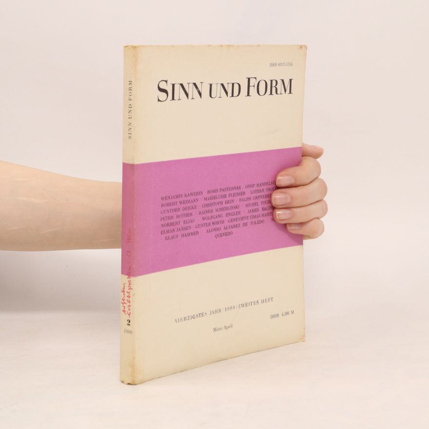 Various authors Sinn und Form 2