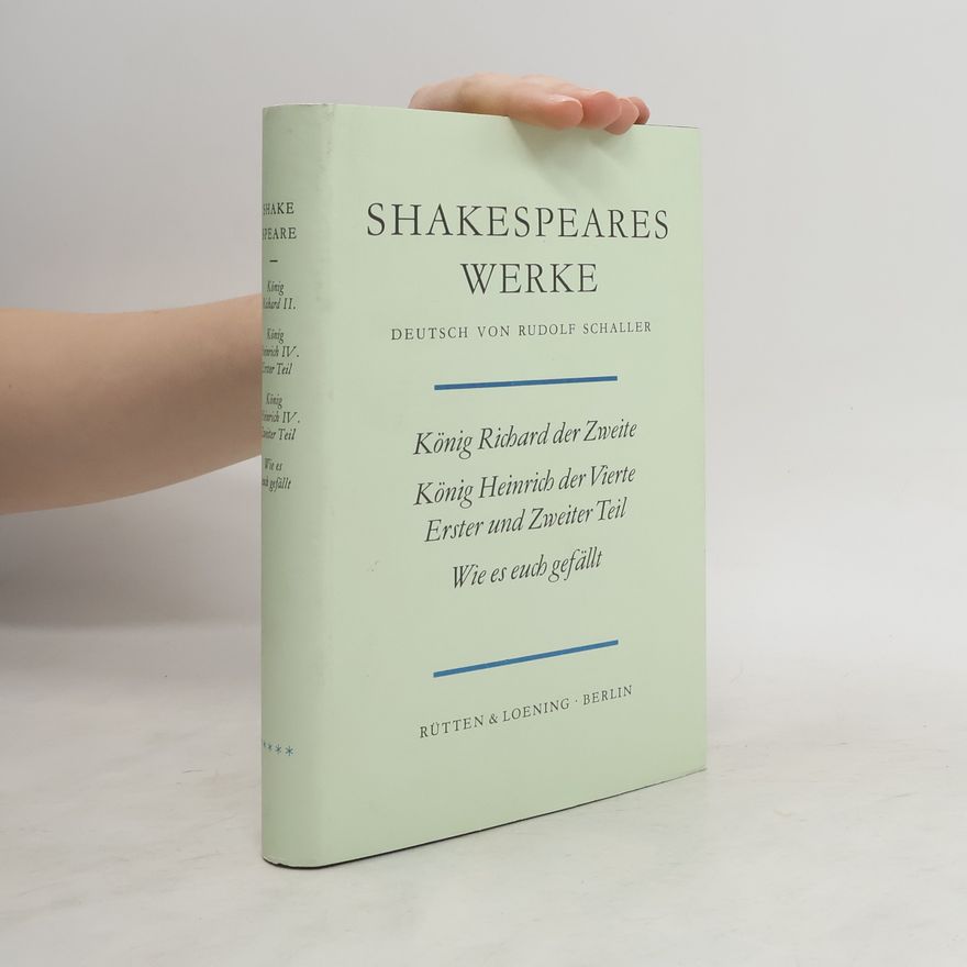 William Shakespeare Shakespeares Werke