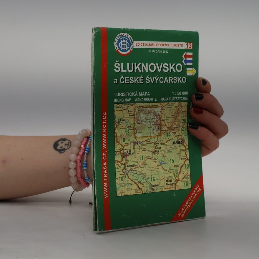 Kolektiv autorů Šluknovsko a České Švýcarsko 1:50 000