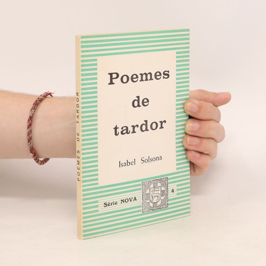Isabel Solsona Poemes de Tardor