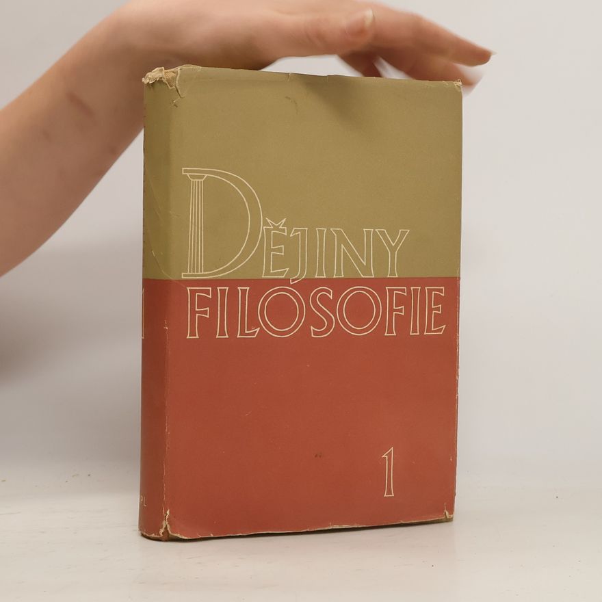 Autorenkollektiv Dějiny filosofie 1