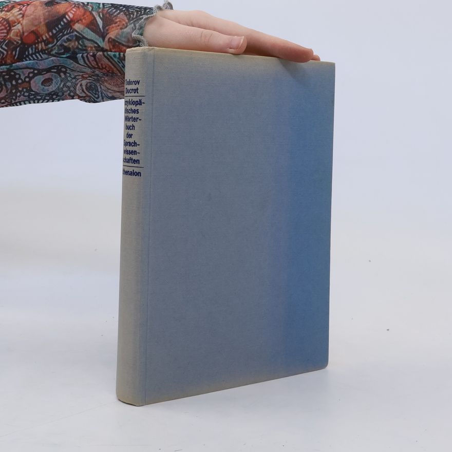 Tzvetan Todorov Enzyklopädisches Wörterbuch der Sprachwissenschaften