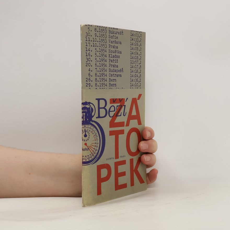 Emil Zátopek Běží Zátopek