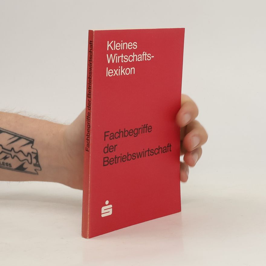 Autorenkollektiv Fachbegriffe der Betriebswirtschaft