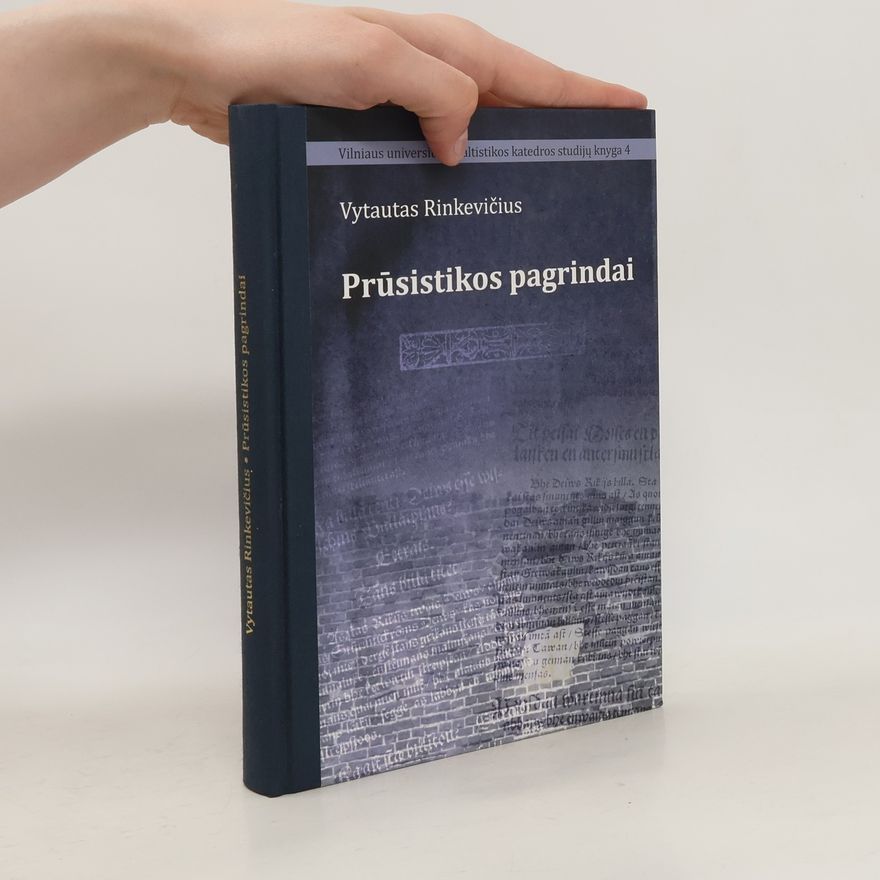 Vytautas Rinkevičius Prūsistikos pagrindai