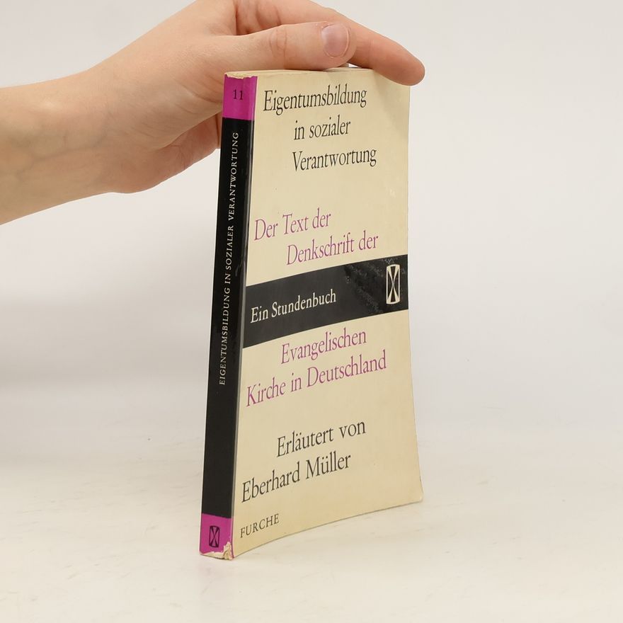 Eberhard Müller Der Text der Denkschrift des Rates der Evangelischen Kirche in Deutschland