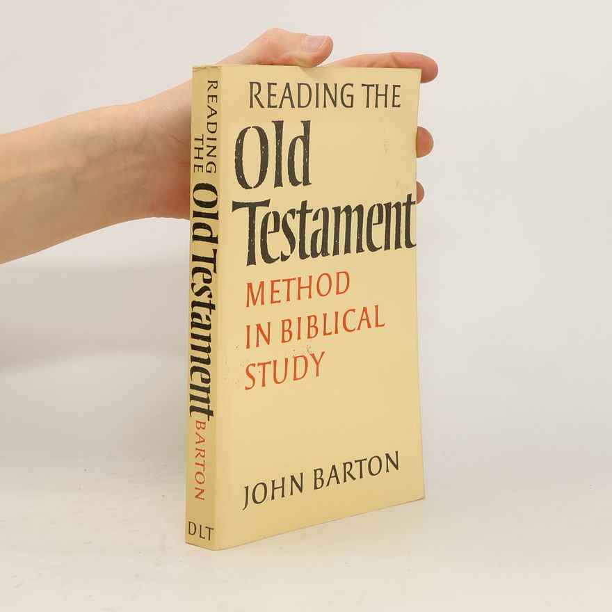 John Barton Reading the Old Testament