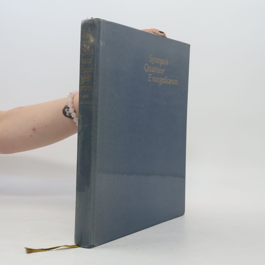 Kurt Aland Biblia. N.T. Evangelia. Synopsis (griech.). Synopsis quattuor evangeliorum