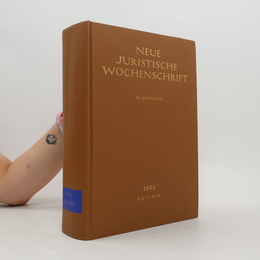 Kolektiv autorů Neue Juristische Wochenschrift 1993