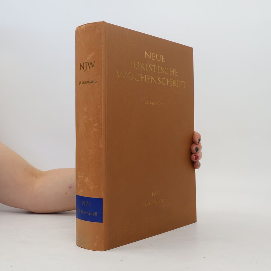 Autorenkollektiv Neue Juristische wochenschrift