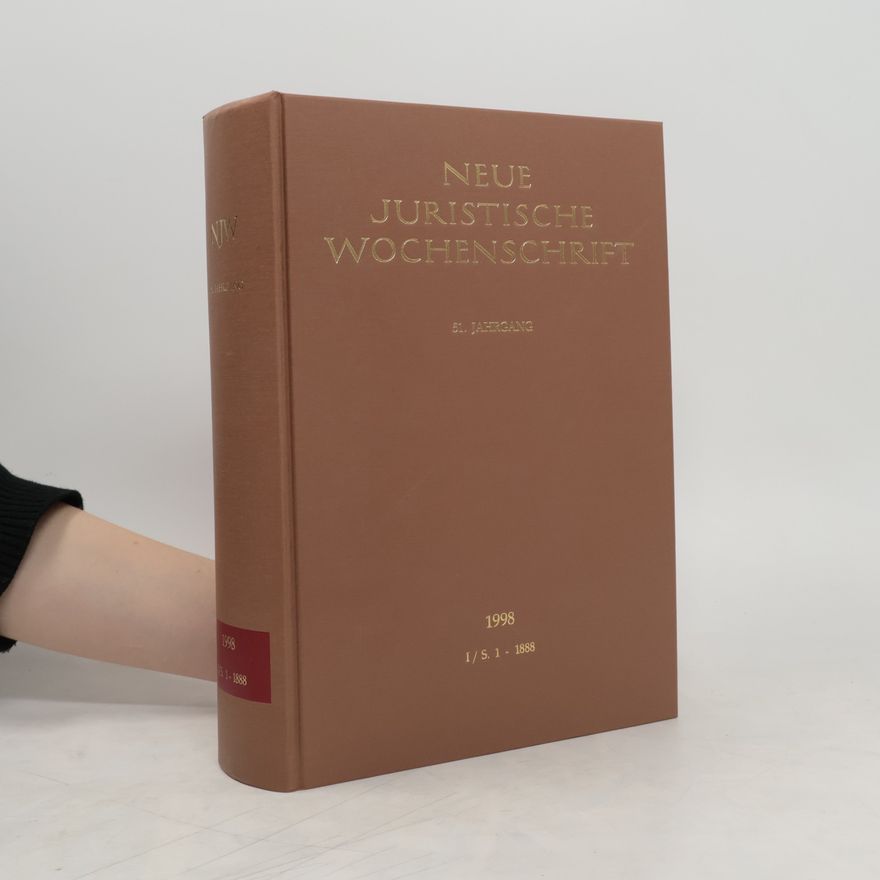 Autorenkollektiv Neue Juristische Wochenschrift