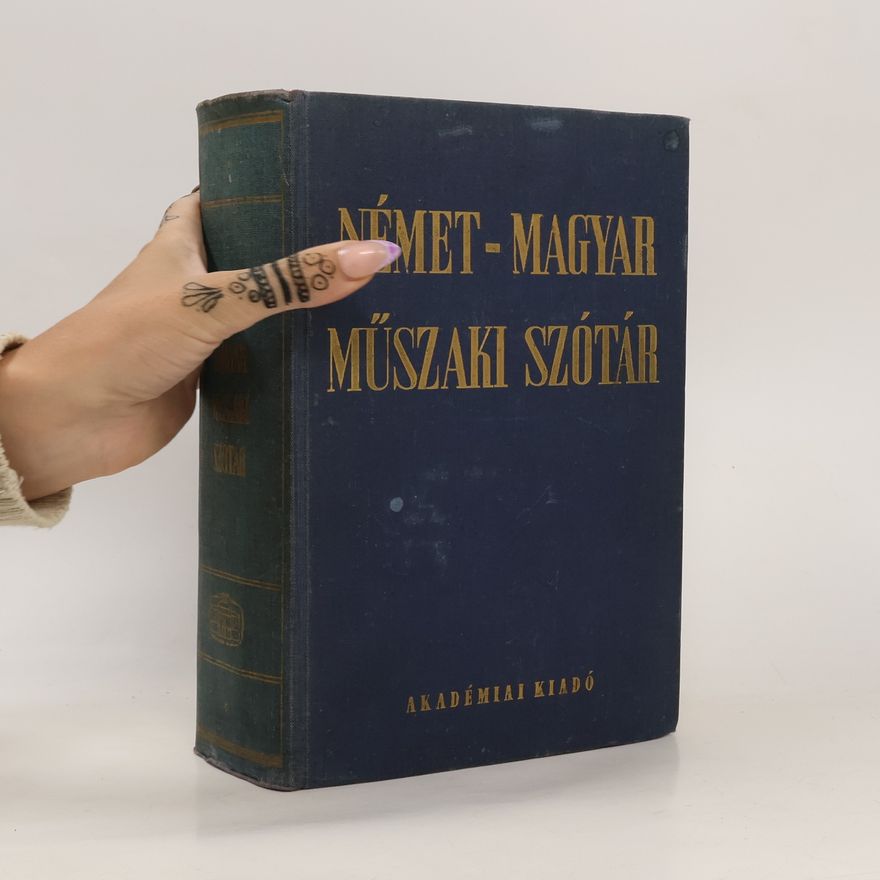 Klár János Német−magyar műszaki szótár