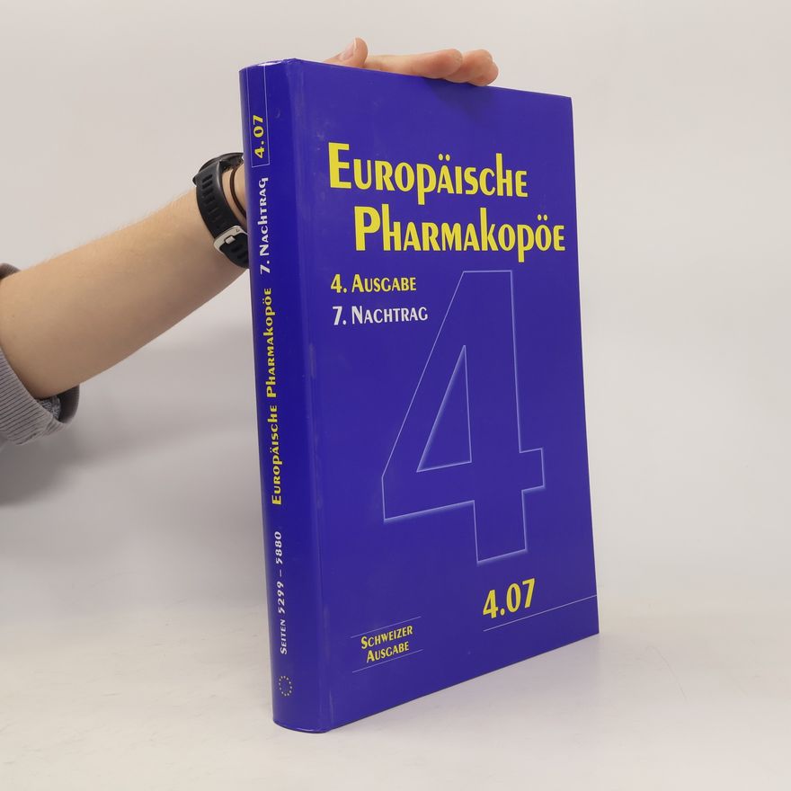 Autorenkollektiv Europäische Pharmakopöe 4.07