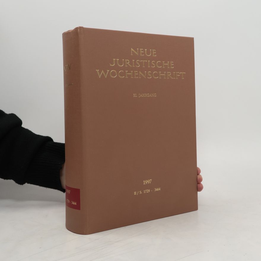 Kolektiv autorů Neue juristische Wochenschrift