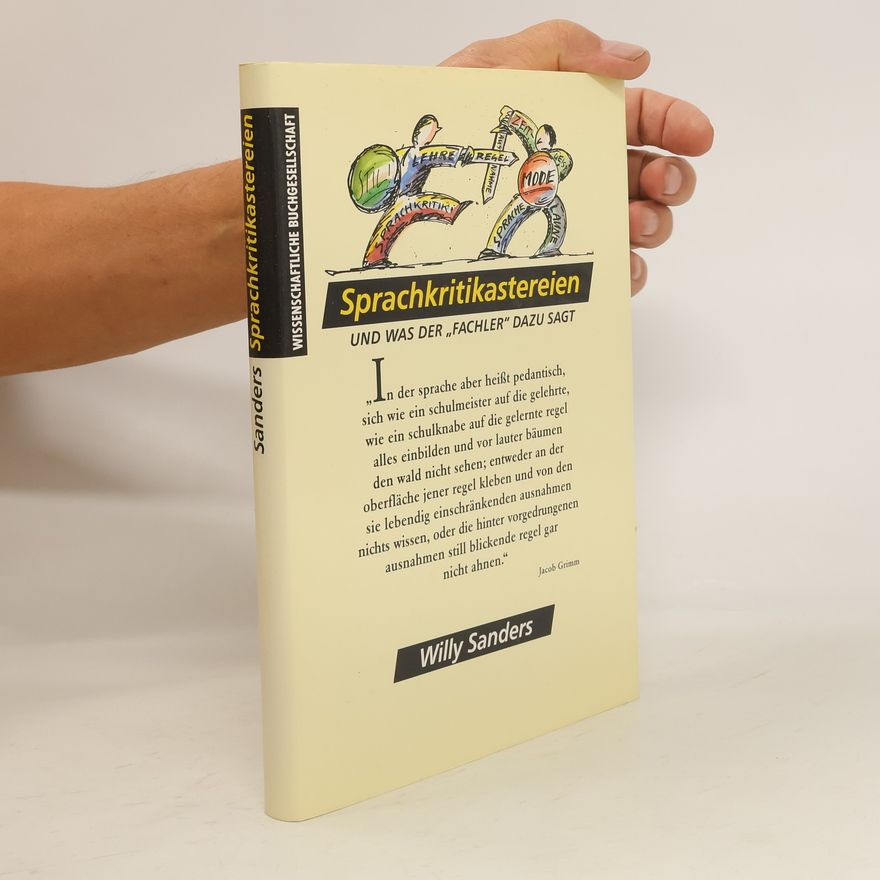 Willy Sanders Sprachkritikastereien