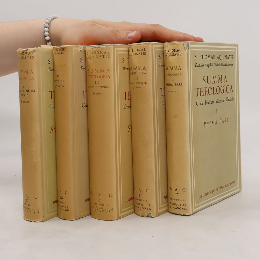 Tomáš Akvinský Summa Theologica I-V