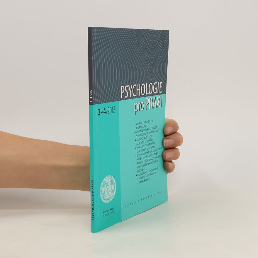 Various authors Psychologie pro praxi 3-4/2012