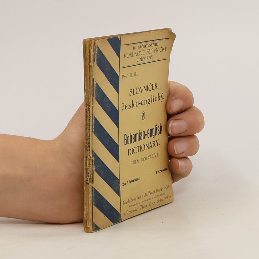 Various authors Slovníček česko-anglický. Bohemian-english Dictionary