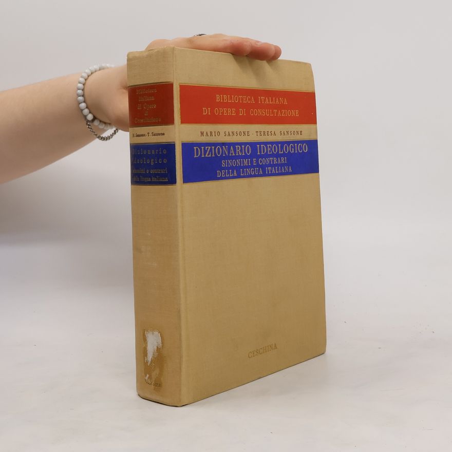 Teresa Sansone Biblioteca italiana di opere di consultazione. Dizionario ideologico