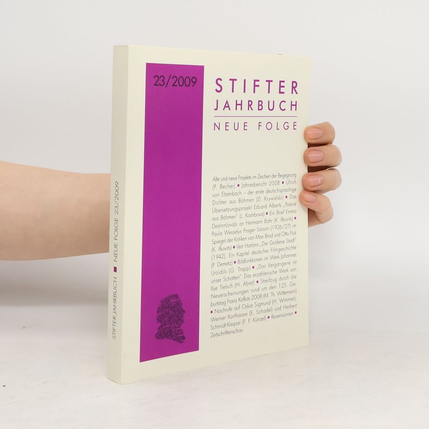 Autorenkollektiv Stifter Jahrbuch. Neue Folge. 23/2009