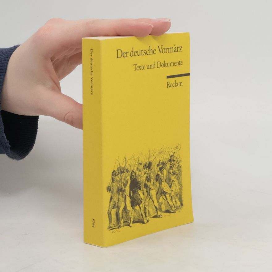 Jost Hermand Der deutsche Vormärz