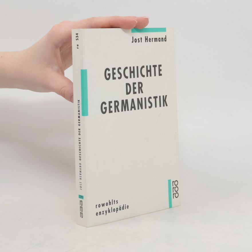 Jost Hermand Geschichte der Germanistik