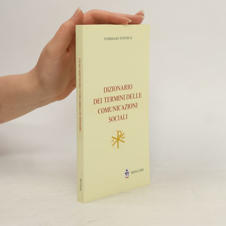 Tommaso Stenico Dizionario dei termini delle comunicazioni sociali
