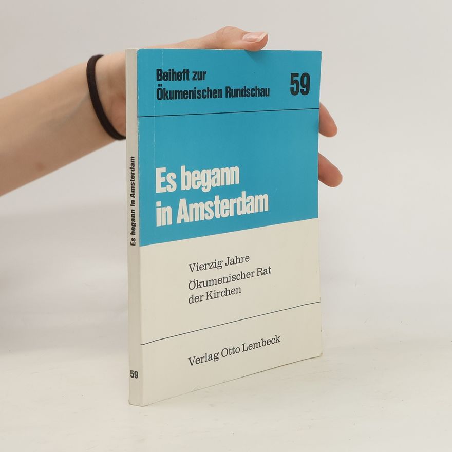 Collectif d'auteurs Es begann in Amsterdam