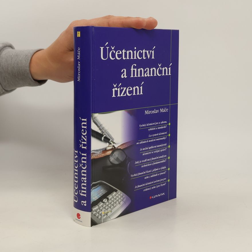 Miroslav Máče Účetnictví a finanční řízení