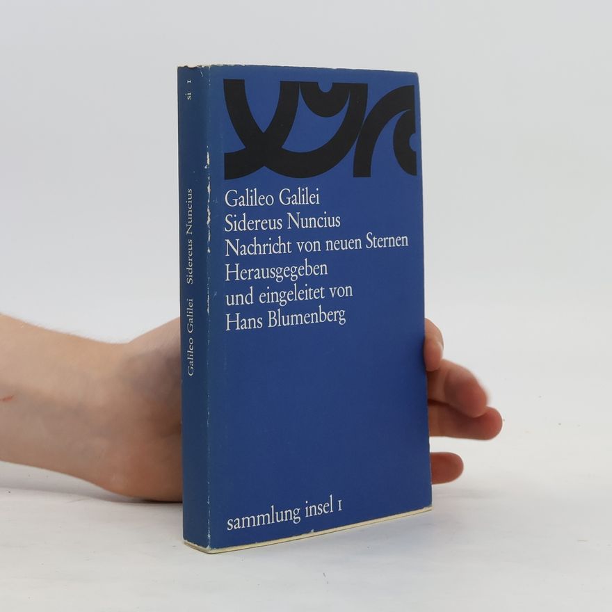 Galileo Galilei Sildereus Nuncius