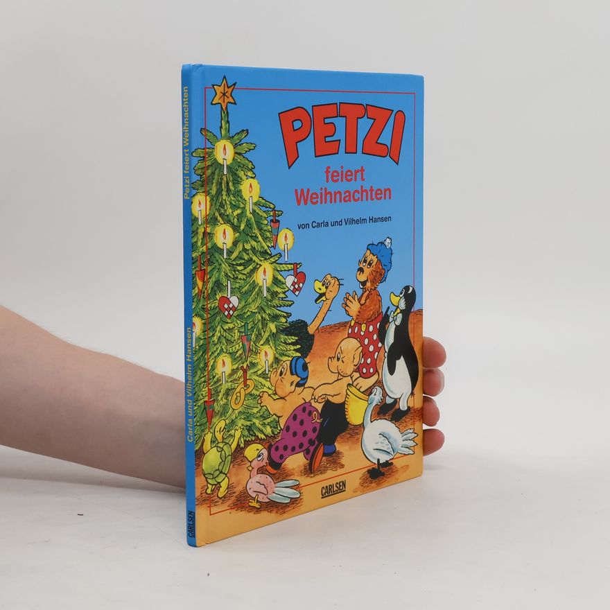 Vilhelm Hansen Petzi feiert Weihnachten. Zwei Bildergeschichten