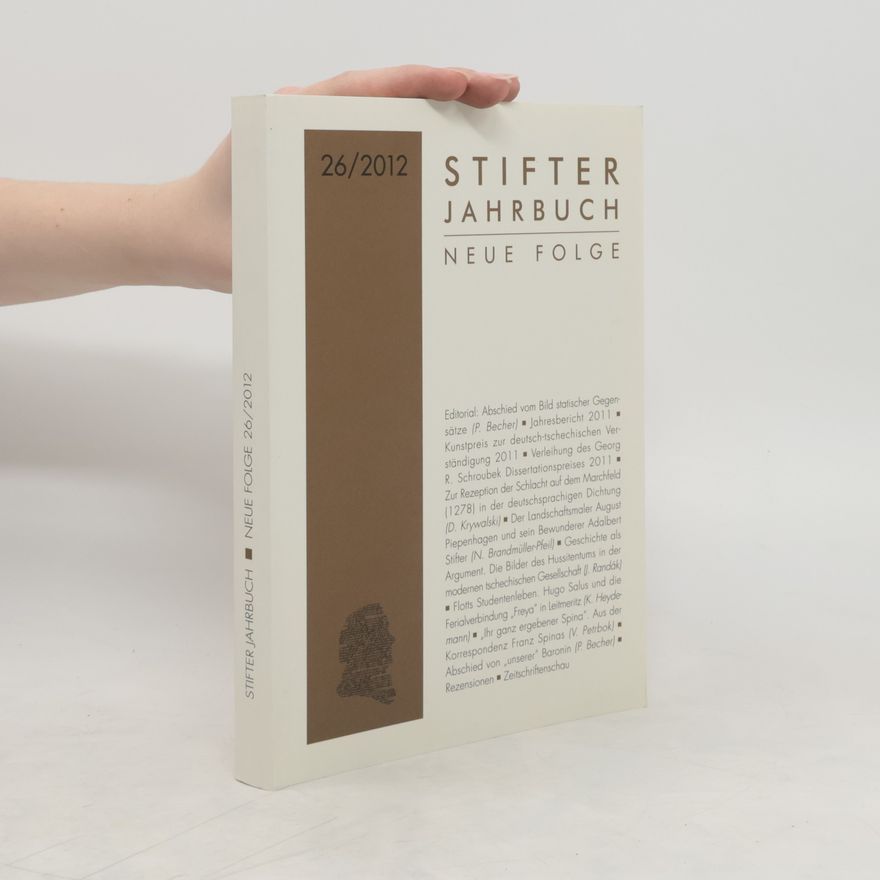 AA.VV. Stifter Jahrbuch 2/2012. Neue Folge