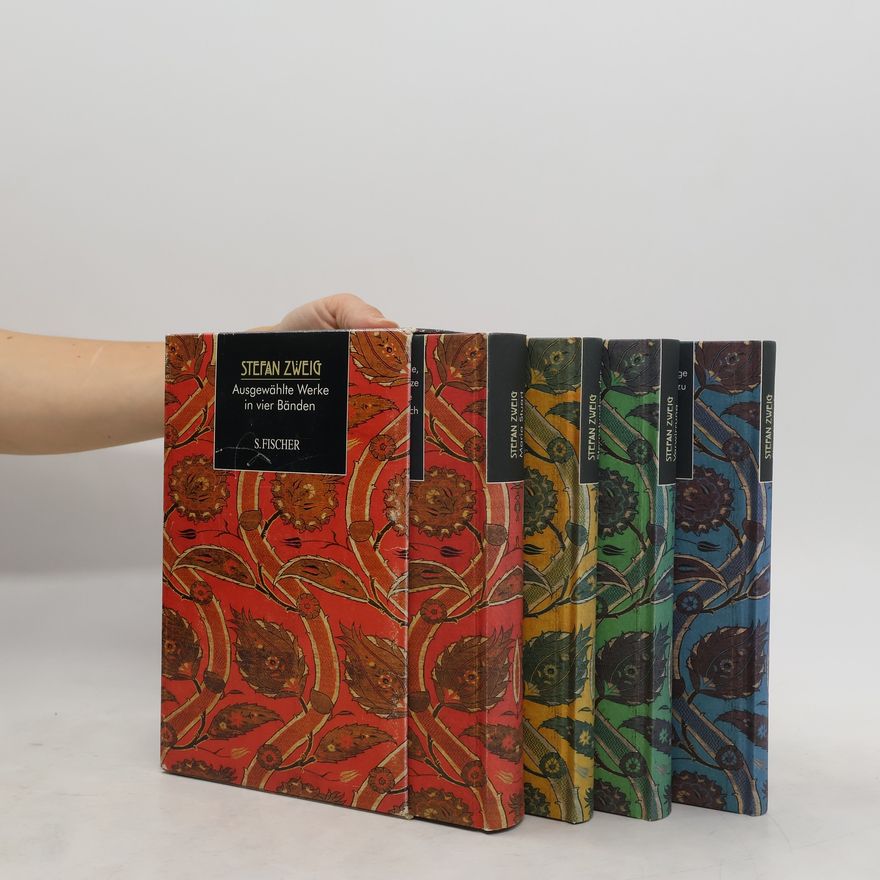 Stefan Zweig Ausgewählte Werke in vier Bänden