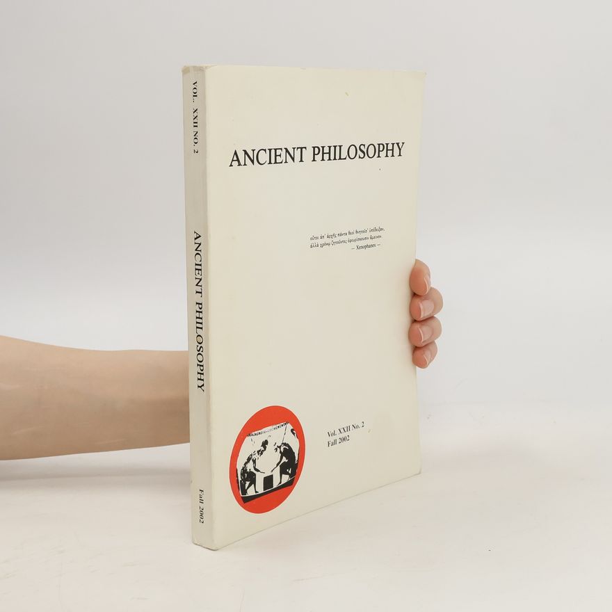 Autorenkollektiv Ancient Philosophy