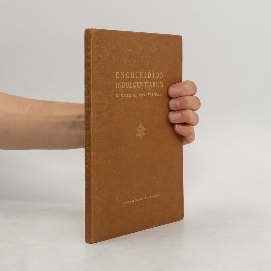 Kolektív autorov Enchiridion indulgentiarum