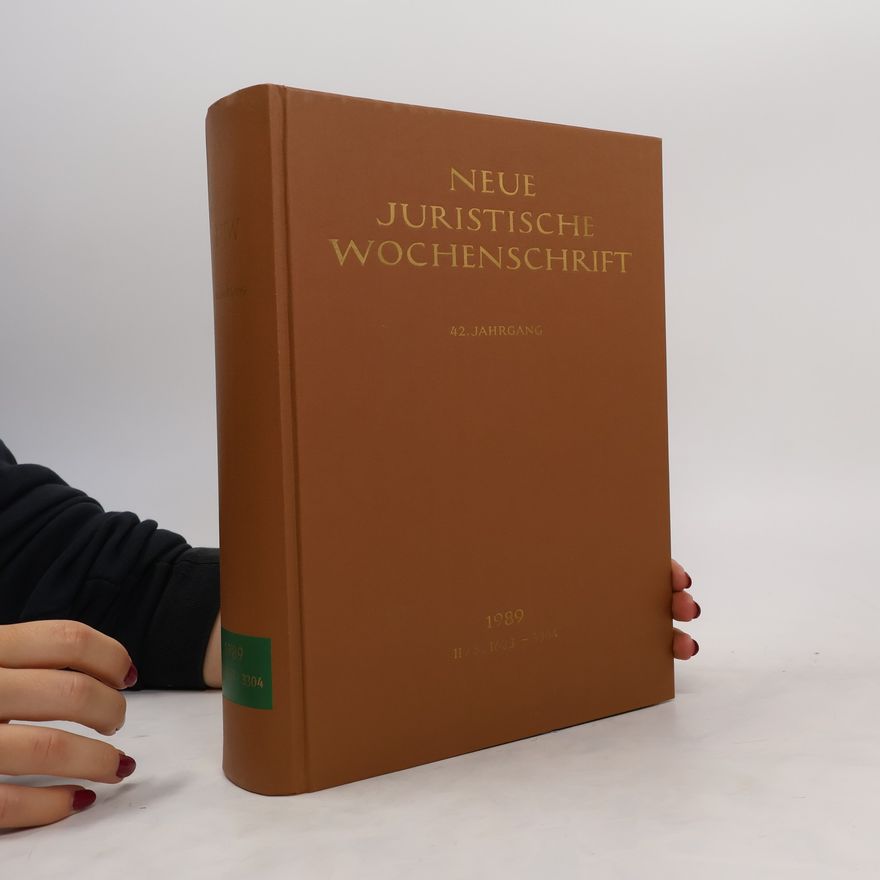 Autorenkollektiv Neue juristische Wochenschrift