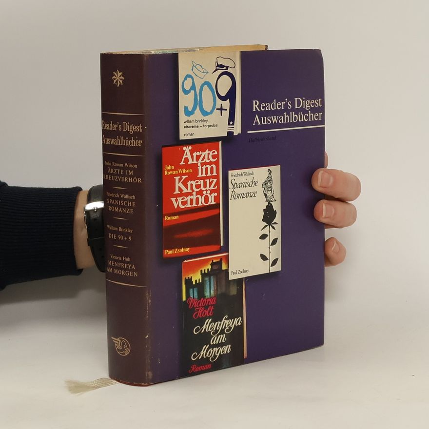 Victoria Holt Readers Digest Auswahlbücher: Ärzte im Kreuzverhör. Spanische Romanze. Die 90 + 9. Menfreya am Morgen