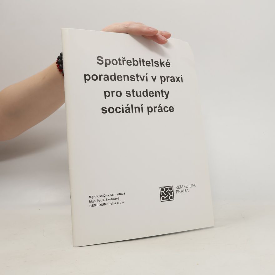 Kolektív autorov Spotřebitelské poradenství pro studenty sociální práce