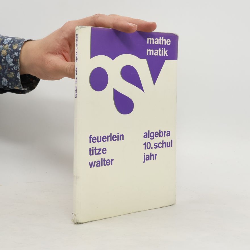 Kolektiv autorů Algebra. 10. Schuljahr