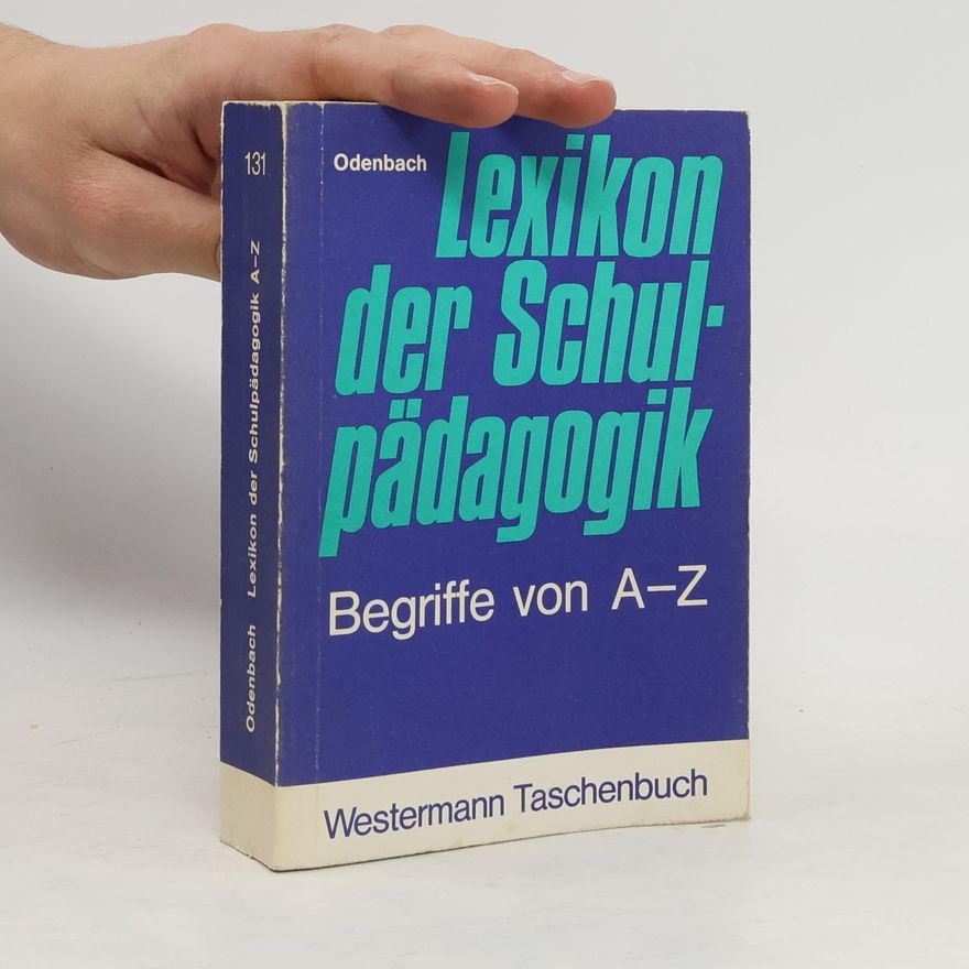 Karl Odenbach Lexikon der Schulpädagogik